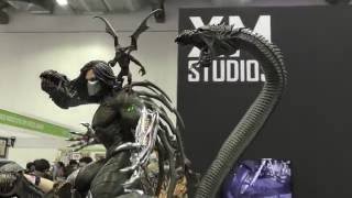 XM Studios Darkness 14 scale statue STGCC 2016 [upl. by Haidabej184]