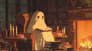 Halloween Ghost 🎃 Chill lo fi hip hop beats☕ Lofi Coffee Mix for StudyWorkRelax [upl. by Aratak]