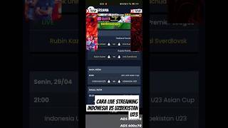 Cara Live Streaming Piala Asia Timnas U23 VS Uzbekistan U23 [upl. by Melisande]