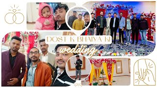 दोस्त के भैया की शादी FULL ON ENJOY The Palace Banquet Hall Nayasarai Pundag pradhanvlogs [upl. by Elwee]