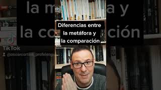 Metáfora y comparación ¿Cuál es la diferencia [upl. by Genevieve]