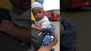 Our baby seeing his Grandpa Nifemis dad for the first time after 4 months  Vlog [upl. by Reginauld]