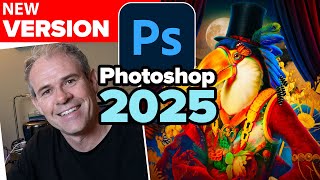 Photoshop 2025 is HERE TOP New Features in MAJOR Update [upl. by Einatsed]