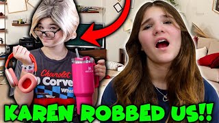 KAREN Broke In And ROBBED US Carlaylee HD Skit [upl. by Lubin]