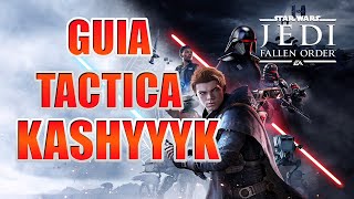 Guía Táctica  Kashyyyk  Star Wars Fallen Order  Localización de todos los enemigos [upl. by Selrahc]