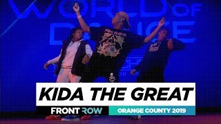 Kida the Great  FRONTROW  World of Dance Orange County 2019  WODOC19 [upl. by Atihana]