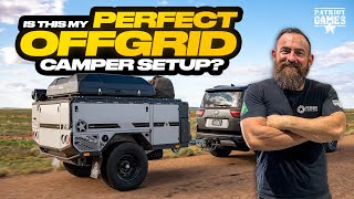 Is this my Perfect Offgrid Camper Trailer Setup  Patriot Campers X2N [upl. by Ahtanoj]