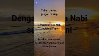 Doa Nabi Sulaiman [upl. by Llerrehc11]