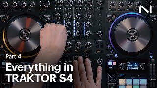 How to use everything in TRAKTOR KONTROL S4 Part 4 Expert Tips  Native Instruments [upl. by Dorreg]