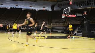 Inside look at Iowa basketball practice ahead of 202425 season [upl. by Uuge]