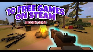 10 FREE Steam Games  Hidden Gems Coop Or Solo [upl. by Vlada]