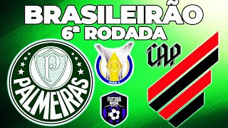 PALMEIRAS 0 X 2 ATHLETICOPR  CAMPEONATO BRASILEIRO SÉRIE A [upl. by Tirrej907]