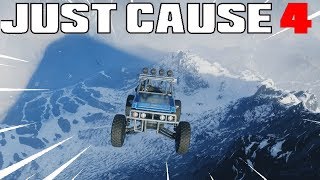 LE PLUS GROS JUMP DE JUST CAUSE 4   EXPERIENCES ETC [upl. by Erlina]