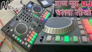 DJ Player कैसे चलता है Laptop के साथ Nx Audio का DJ Media 5000MK2 Controller [upl. by Melantha]