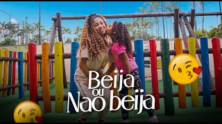 BEIJA OU NÃO BEIJA ALICE PRINCESA DOS CACHOS e KAMILY VITAL CLIPE OFICIAL [upl. by Ttelracs]