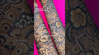 Dulhan mehndi design 💐 [upl. by Bartholemy799]