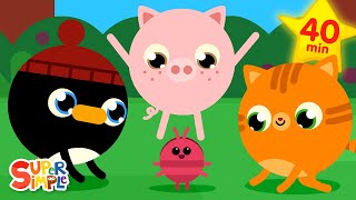 The Roly Poly Roll   More Kids Songs  Super Simple Songs [upl. by Aym]