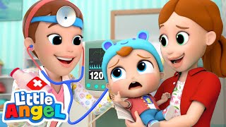 Be Brave Baby John  Little Angel Kids Songs amp Nursery Rhymes [upl. by Zusman]