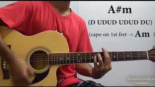 Wo Baarishein Arjun Kanungo  Guitar Chords LessonCover Strumming Pattern Progressions [upl. by Yarased]