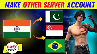 How To Make Other Server Free Fire Id  Free Fire Me Dusre Server Ki Id Kaise Banaye [upl. by Melvin]