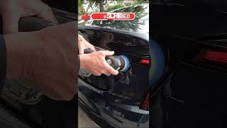 Cadillac Emblem Removal shorts autodetailing modified [upl. by Sucramel]