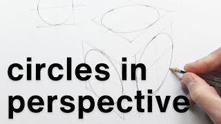 How to draw circles in perspective [upl. by Birmingham95]