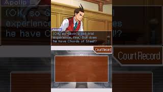 Apollo Justice Ace Attorney Gameplay Nintendo DS [upl. by Onilecram]