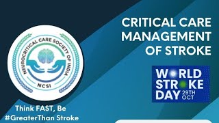 Critical Care Management of Stroke [upl. by Aenel]