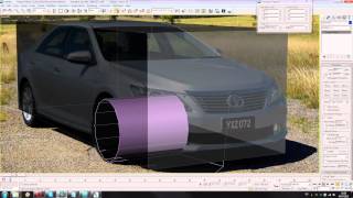 Setting up 3d max scene for car modeling [upl. by Fe163]