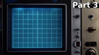 Philips PM 3214 Oscilloscope Repair Part 3 [upl. by Barn]