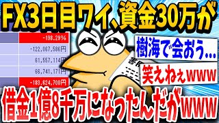 【2ch面白いスレ】初FXイッチ「よしっ！まだまだやー！」スレ民「終わってるでwww」→結果www【ゆっくり解説】 [upl. by Libbey]