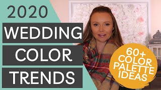 60 Wedding Color Themes for Fall and Winter Weddings  How to Pick Your Wedding Colors [upl. by Shiekh]