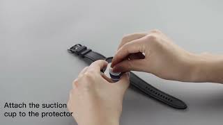 JETech Installation Guideline  Case and Screen Protector for Galaxy Watch [upl. by Conni]