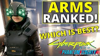 All Arm Cyberware Ranked Worst to Best in Cyberpunk 2077 20 [upl. by Adieno]