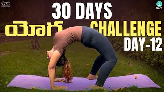 30 Days Yoga Challenge  Let’s Learn Chakrasana  Day  12  30 Days Of Yoga  Fit Life With Devi [upl. by Mehalick]