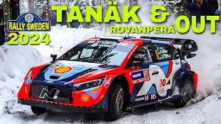 TANAK amp ROVANPERA OUT  FRIDAY MORNING LOOP HIGHLIGHTS drama ss4 [upl. by Lantz192]