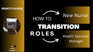 How to Role Transition  New Nurse to Manager [upl. by Adin]