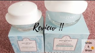 WINTER SKINCARE FAVOURITE Dot amp Key 72 Hour Hydrating Gel Moisturizer  Probiotic Review [upl. by Emyam]