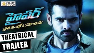 Hyper Theatrical Trailer  Ram Pothineni Raashi Khanna  Filmyfocuscom [upl. by Wolfie]