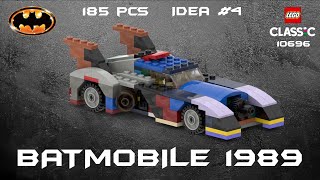 Lego Classic 10696 Batmobile 1989 Batman Tutorial IDEA4 [upl. by Christiane695]