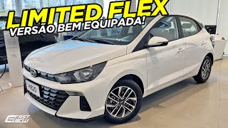 NOVO HYUNDAI HB20 LIMITED 2023 VERSÃO TOP DE LINHA MOTOR ASPIRADO CUSTA QUASE R90 MIL [upl. by Brenton]