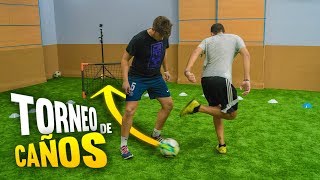 ¡TORNEO de CAÑOS en la OFICINA Retos de fútbol [upl. by Susejedairam782]