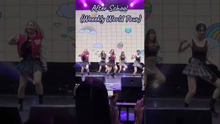 After School Weeekly live World Tour kpop weeekly weeeklyafterschool afterschool zoa monday [upl. by Bollay]