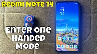 How to Enter One Handed Mode on Redmi Note 14  Use Phone Using One Hand on Redmi Note 14 [upl. by Salvucci]