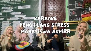 UNI VLOG KARAOKE DI KAMPUS SAMA BADUT BARU [upl. by Siriso]