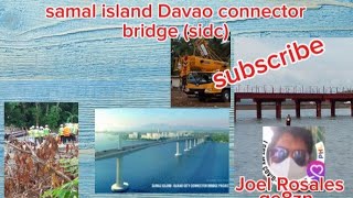 samal island Davao connector bridge sidc project update 111124 [upl. by Amero704]