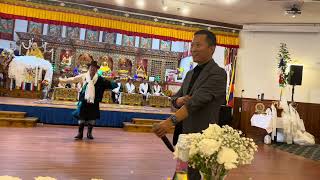 Phurbu T Namgyal Live at Tibetan Wedding in Minnesota  Captivating Cultural Performance [upl. by Akinit]