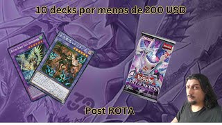 10 decks por menos de 200 USD post ROTA [upl. by Melentha]