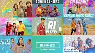 Rimorav Vlogs All songs Mashup 2021 🥰🤗🥳  Ri Vlogs Jukebox 2021 rimorav babyqueen fudgethecutie [upl. by Yevrah]