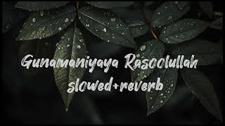 Gunamaniyaya Rasoolullah  Slowed  Reverb [upl. by Yrome]